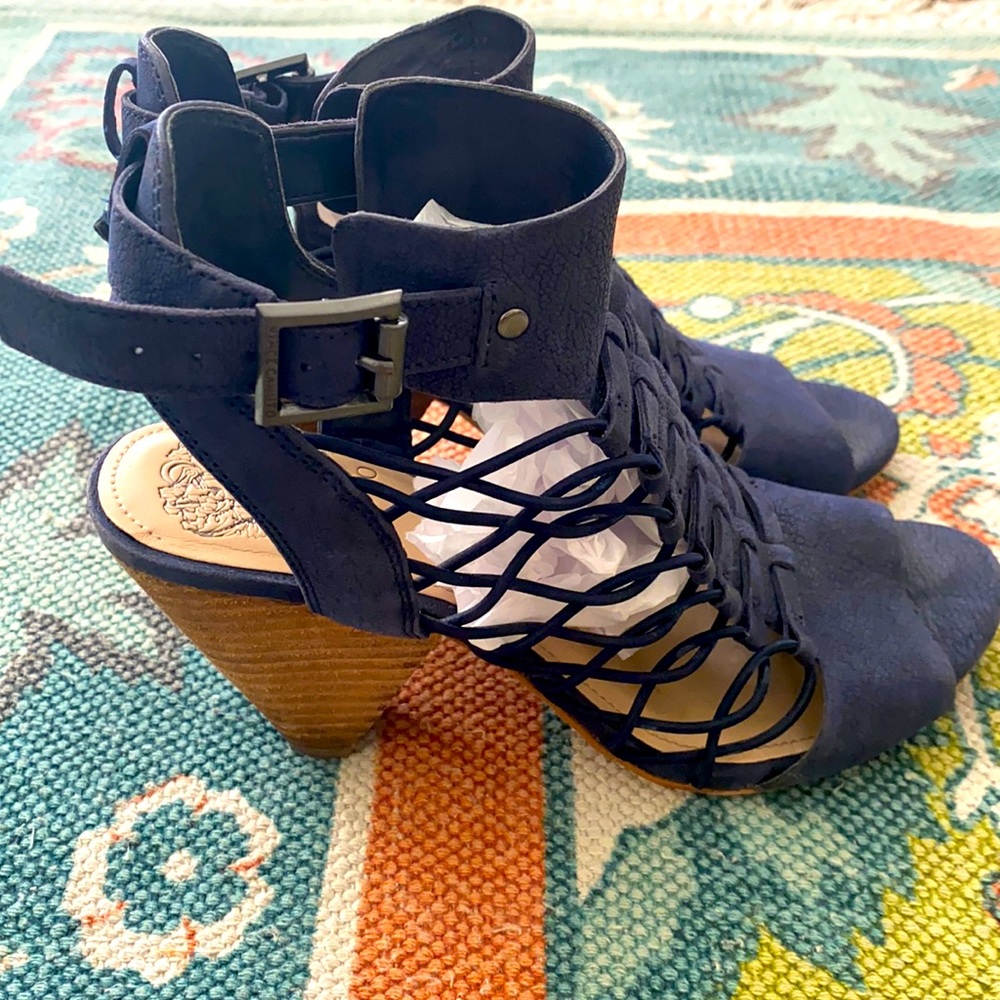 Sexy Blue Vince Camino Heels